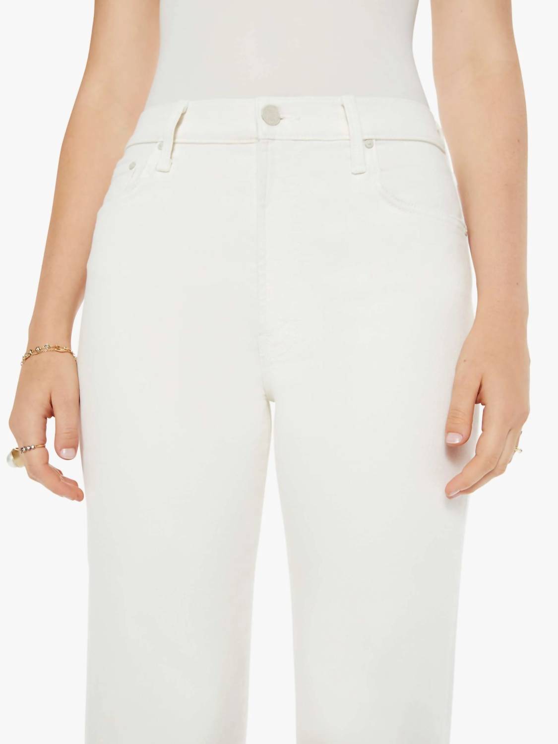 Mother - The Rambler Zip Ankle Jean