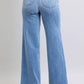 Judy Blue - High Waist Vintage Wash Retro Wide Leg