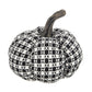 Set of Two Farmhouse Plaid Fabric Pumpkins by Bruce