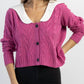&Merci - HARPER SCALLOPED COLLAR SWEATER