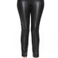 Joseph Ribkoff - Heavy Knit & Leatherette Leggings