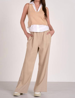 Elan - Sleeveless Layered Sweater Top