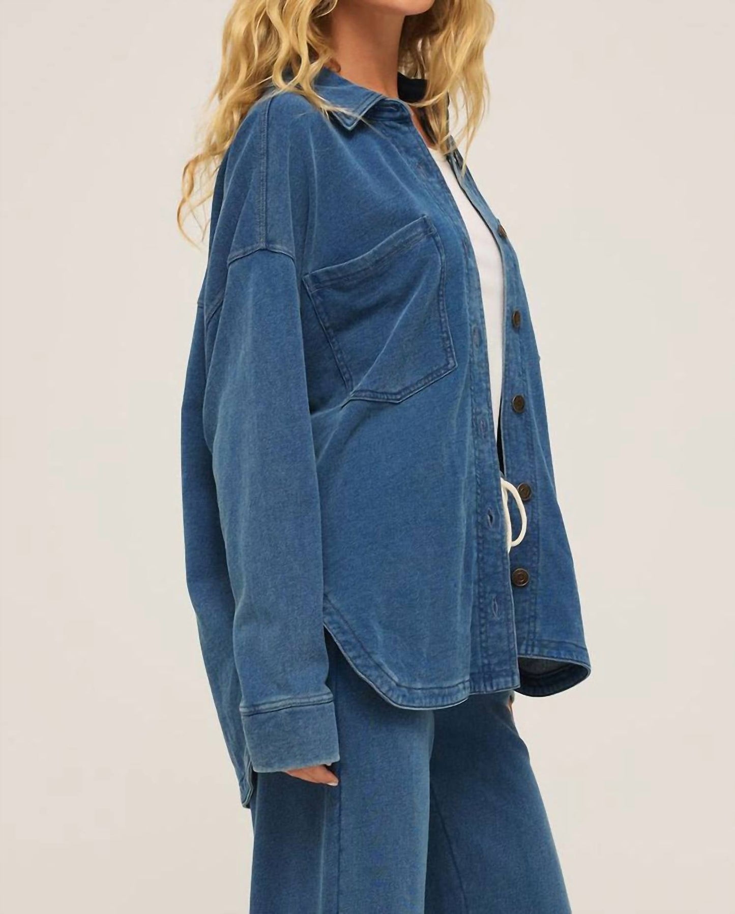 Z Supply - All Day Knit Denim Jacket