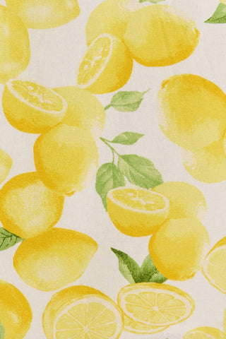 Le Lis - Lemon Shirred Neck Low Waist Mini Dress