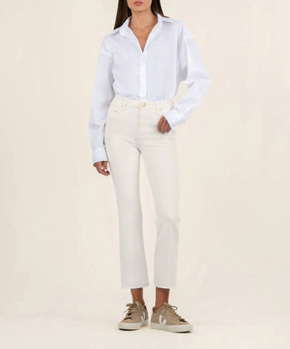 Kut From The Kloth - Kelsey High Rise Cropped Flare Jeans