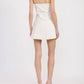 Emory Park - Spaghetti Strap Pleated Mini Dress
