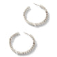 Native Gem - Women's Sparkling Hoop Earrings