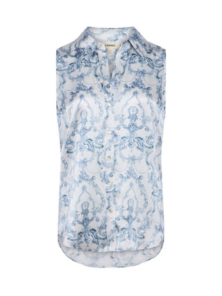 L'Agence - Emmy Sleeveless Silk Blouse
