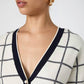 French Connection - Check Cardigan