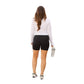 Julia Rose - Crossover Biker Shorts