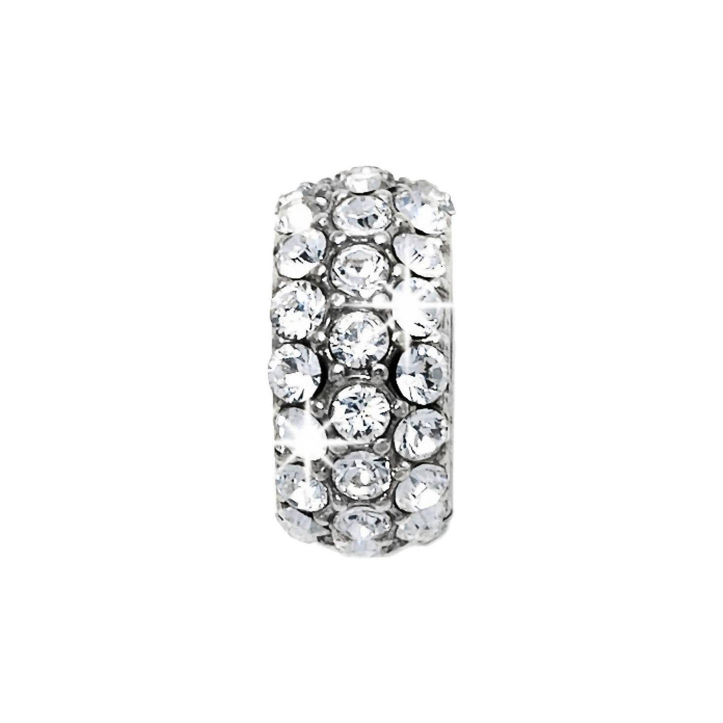 Brighton - Women's Glitter Charm Spacer Crystal Bracelet