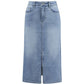 Joseph Ribkoff - Knee-length Denim Skirt