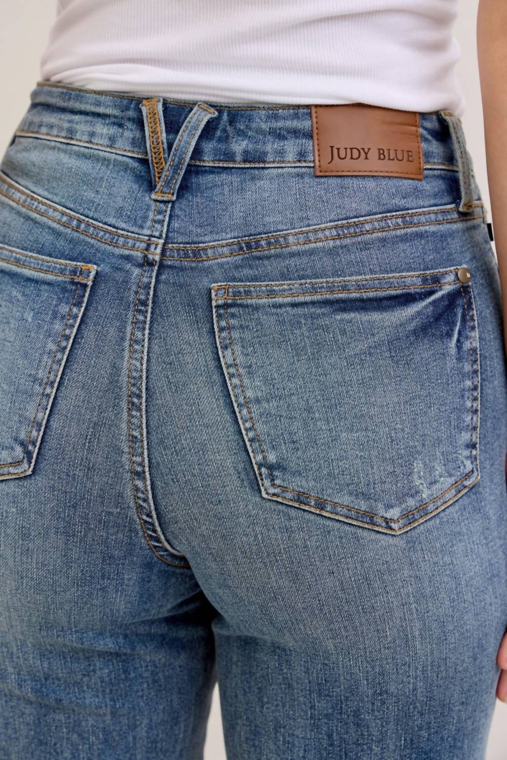 Judy Blue - High Rise Tummy Control Straight Leg Jeans
