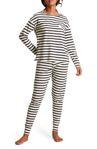 Joules Long Sleeve Stretch Cotton Jersey Pajamas - XX Large