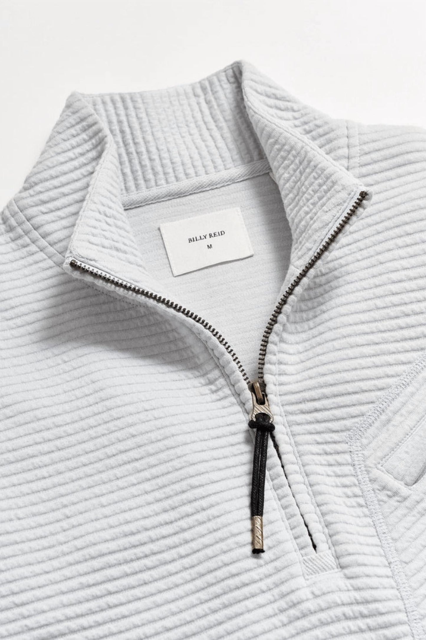 Billy Reid - Quilted Half Zip Pullover
