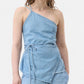 Closed - Denim Sleeveless Wrap Top