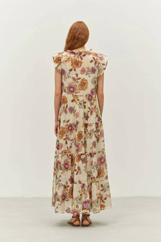Devotion Twins - Charity Floral Maxi Dress