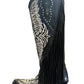 Corral - Women's Eagle Embroidery Studs Fringes Western Boot