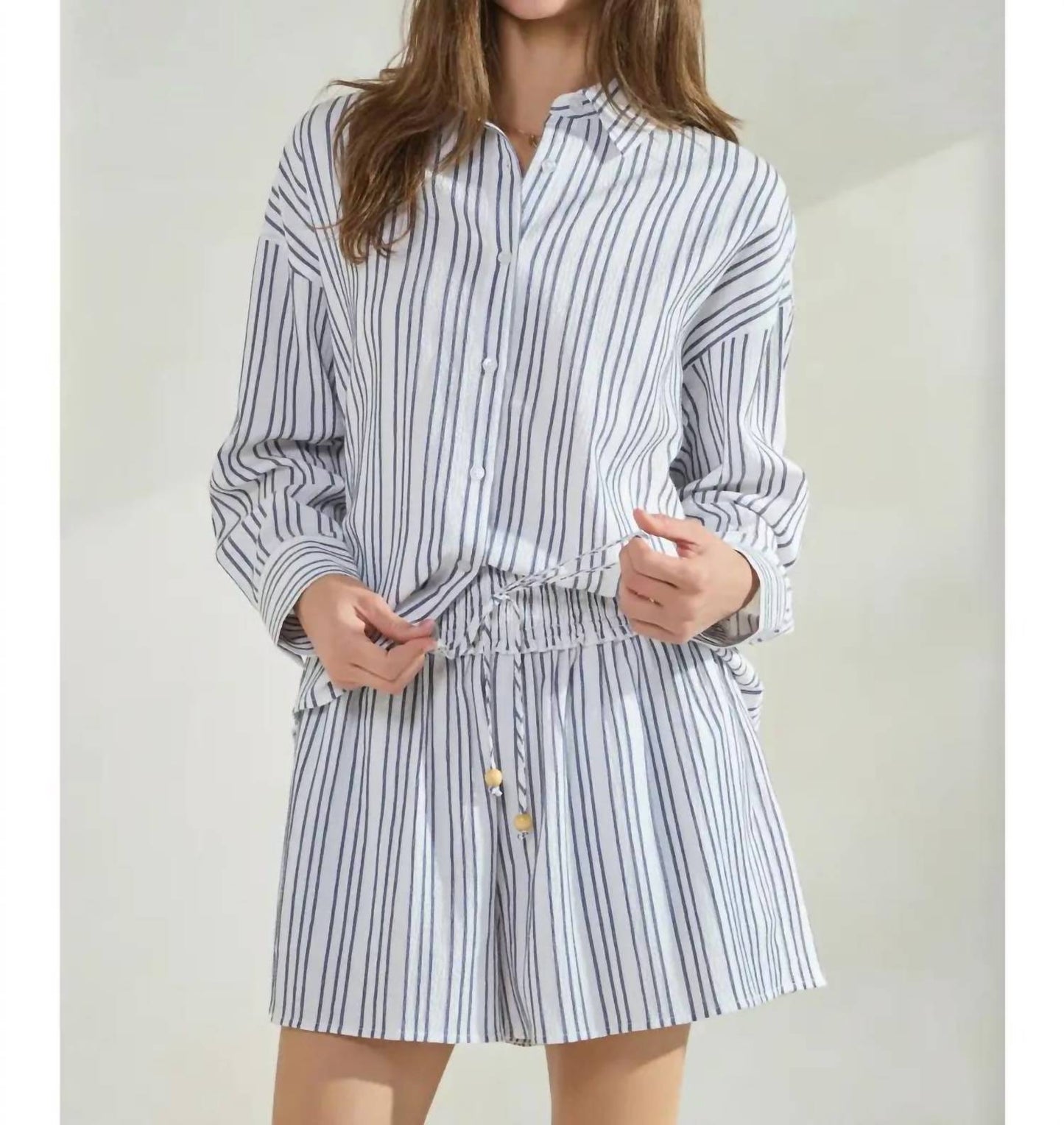 Oddi - Striped textured set