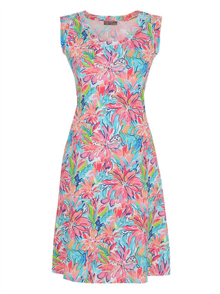Dolcezza - Wishful Blooming Floral Print Dress