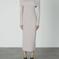 Enza Costa - SWEATER KNIT OFF SHOULDER DRESS