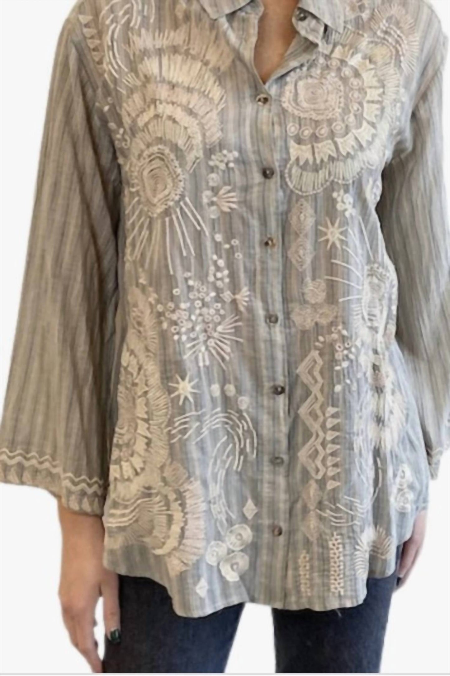 Johnny Was - antonia kimono oversized shirt