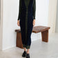 Mima Rosso - Green Knit Colorblock Vest Dress