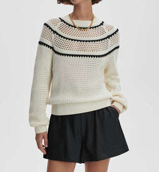 Varley - Padbury Pointelle Knit Sweater