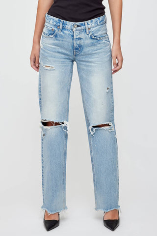 Moussy - Odessa Straight-low Pants