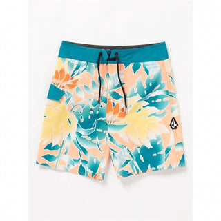 Volcom - Big Boys Leaf It Mod Printed Board Shorts - Slim