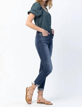 Judy Blue - Mid Rise Slim Fit Jeans