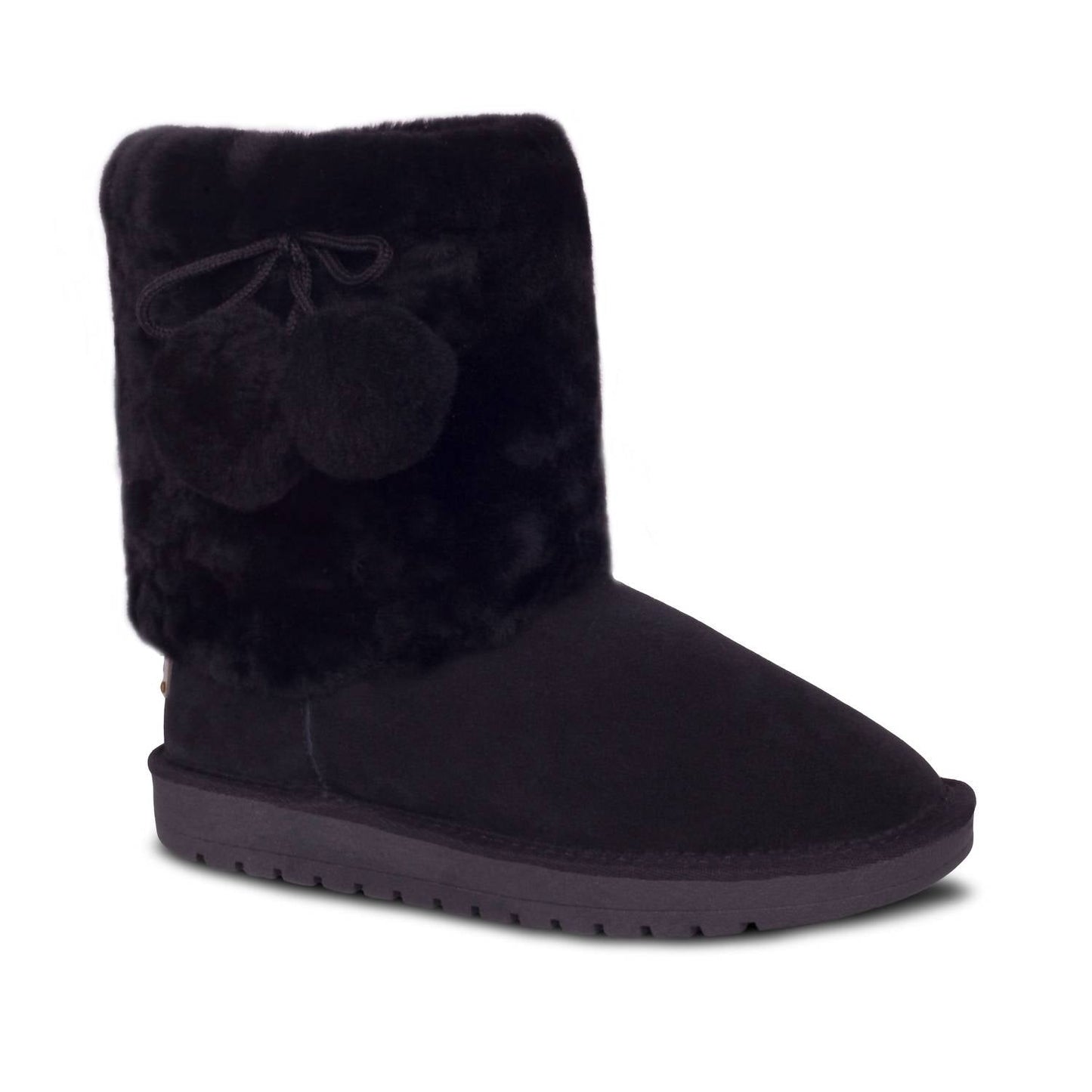 Cloud Nine - Women's Pom Pom Sheepskin Boots
