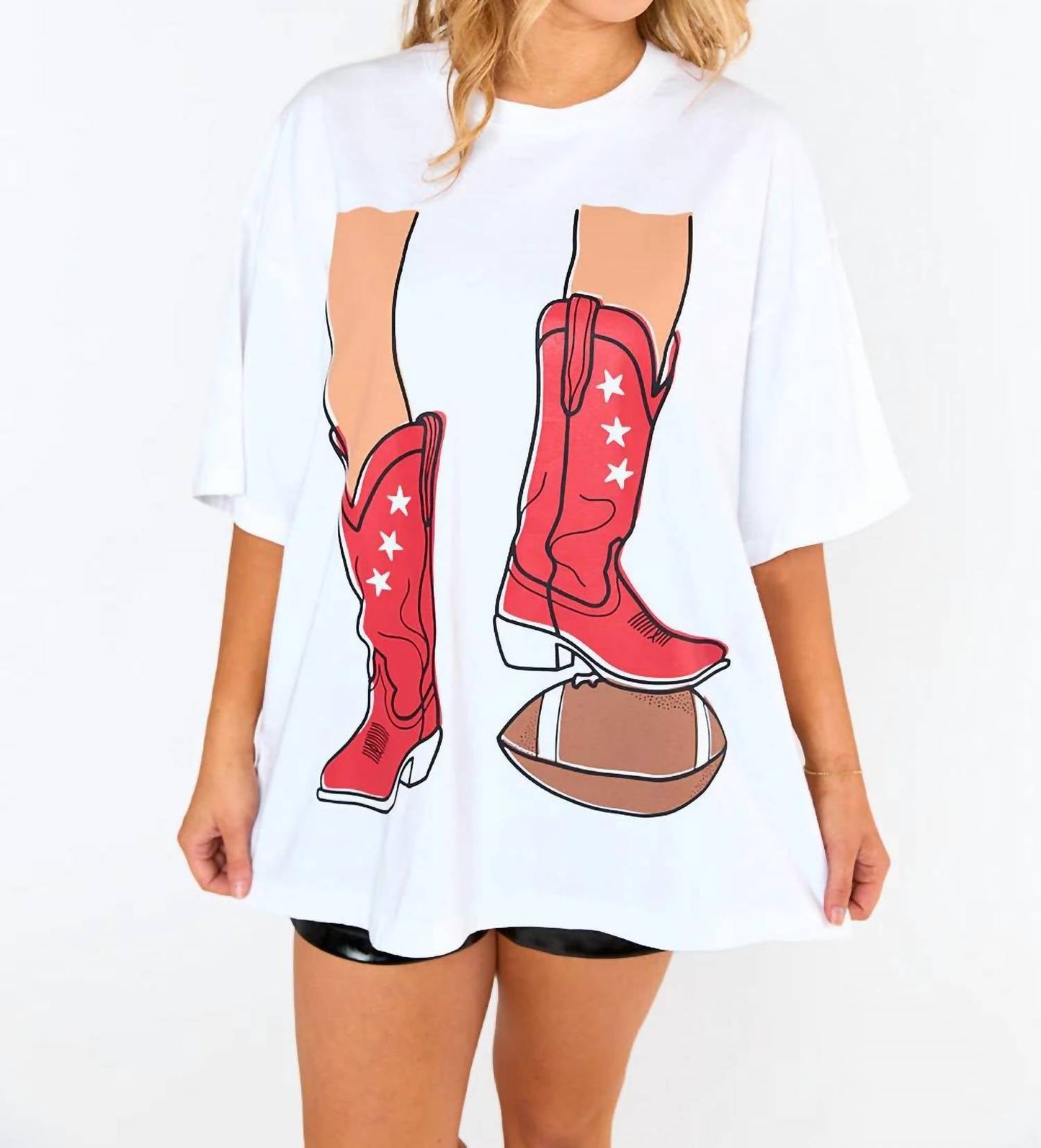 Buddylove - Marshall Oversized Football Tee