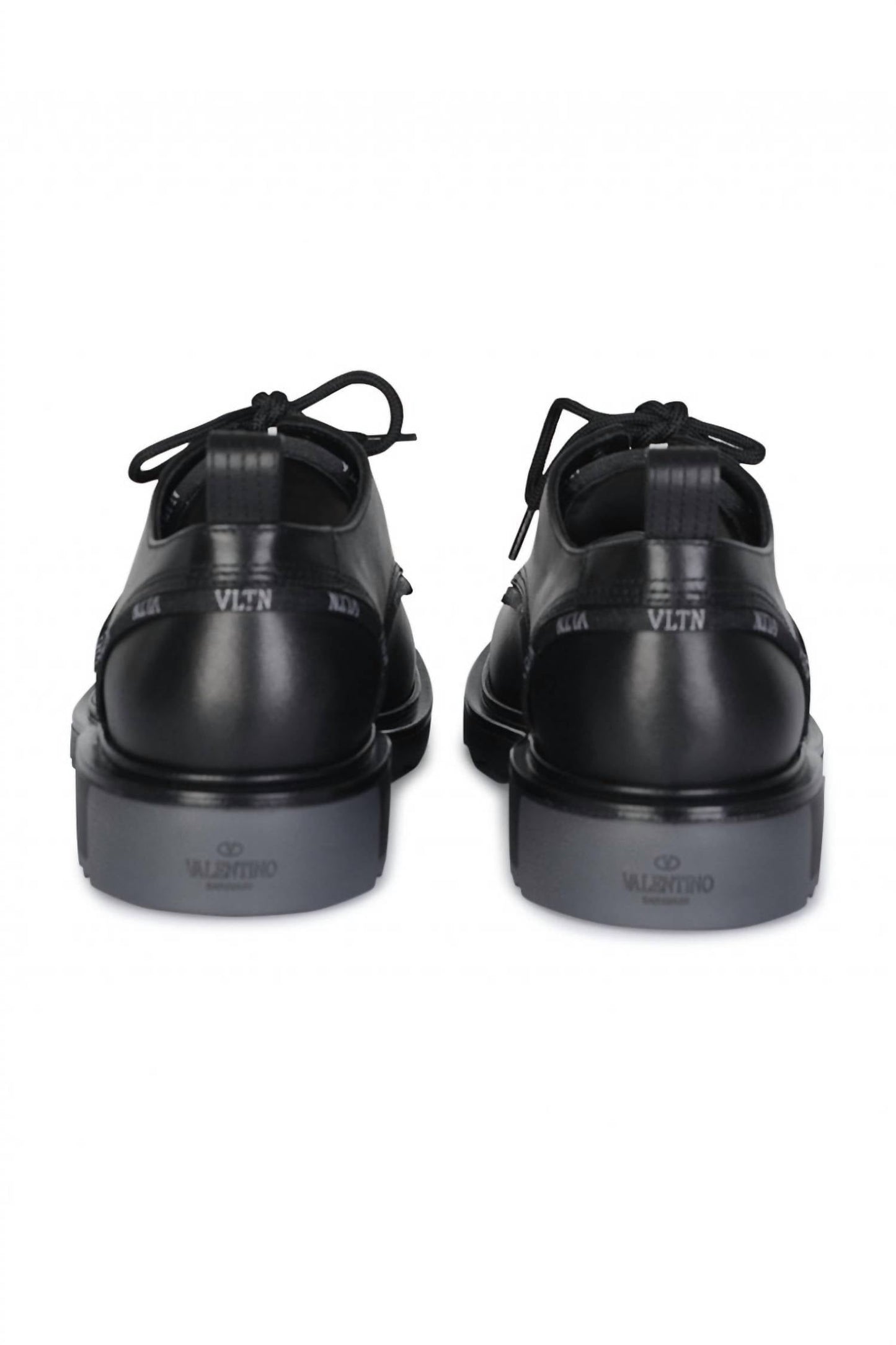 Valentino Garavani - Men's Vltn Calf Leather Derby Dress Shoes