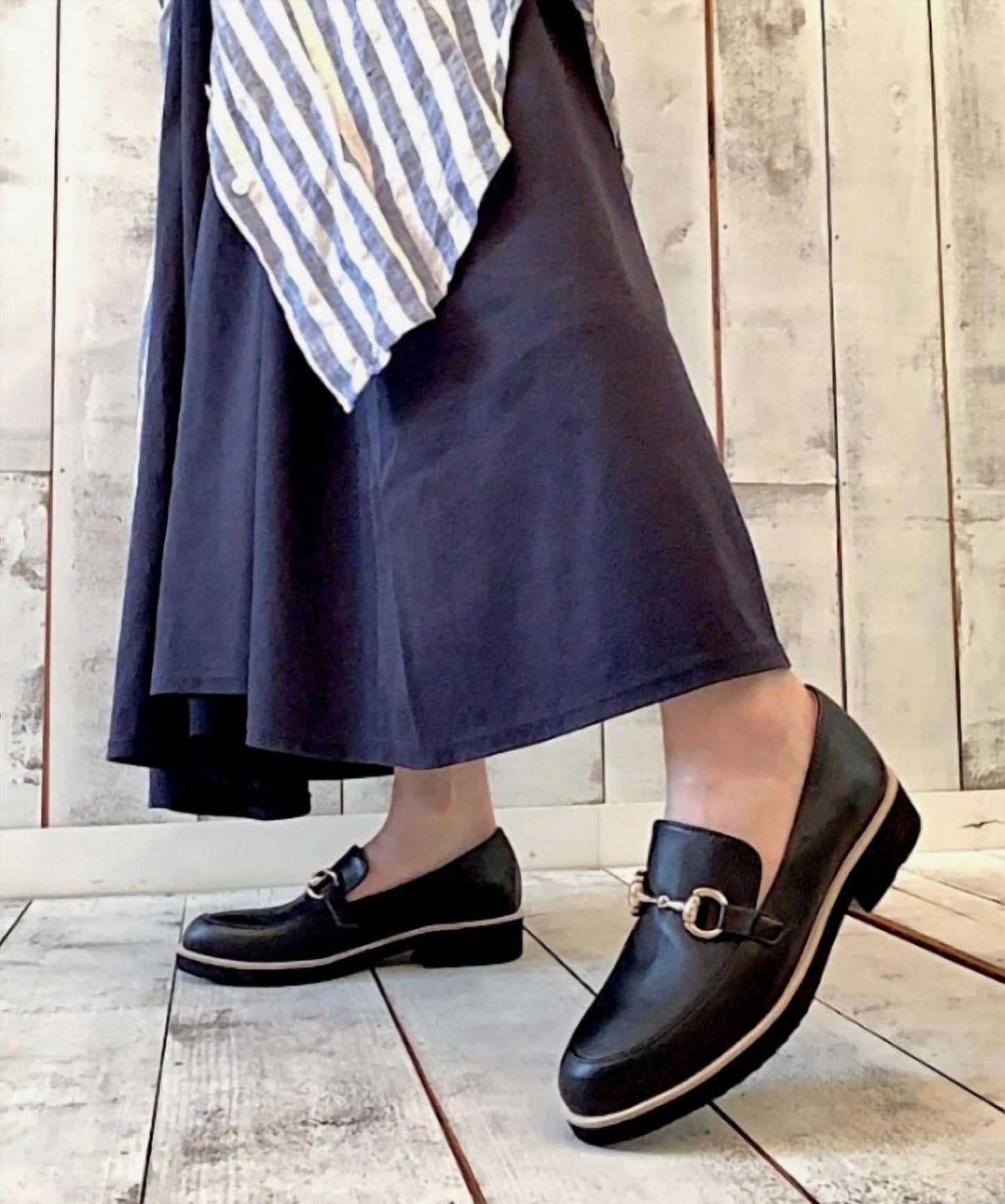 All Black - Women's Link Loafer