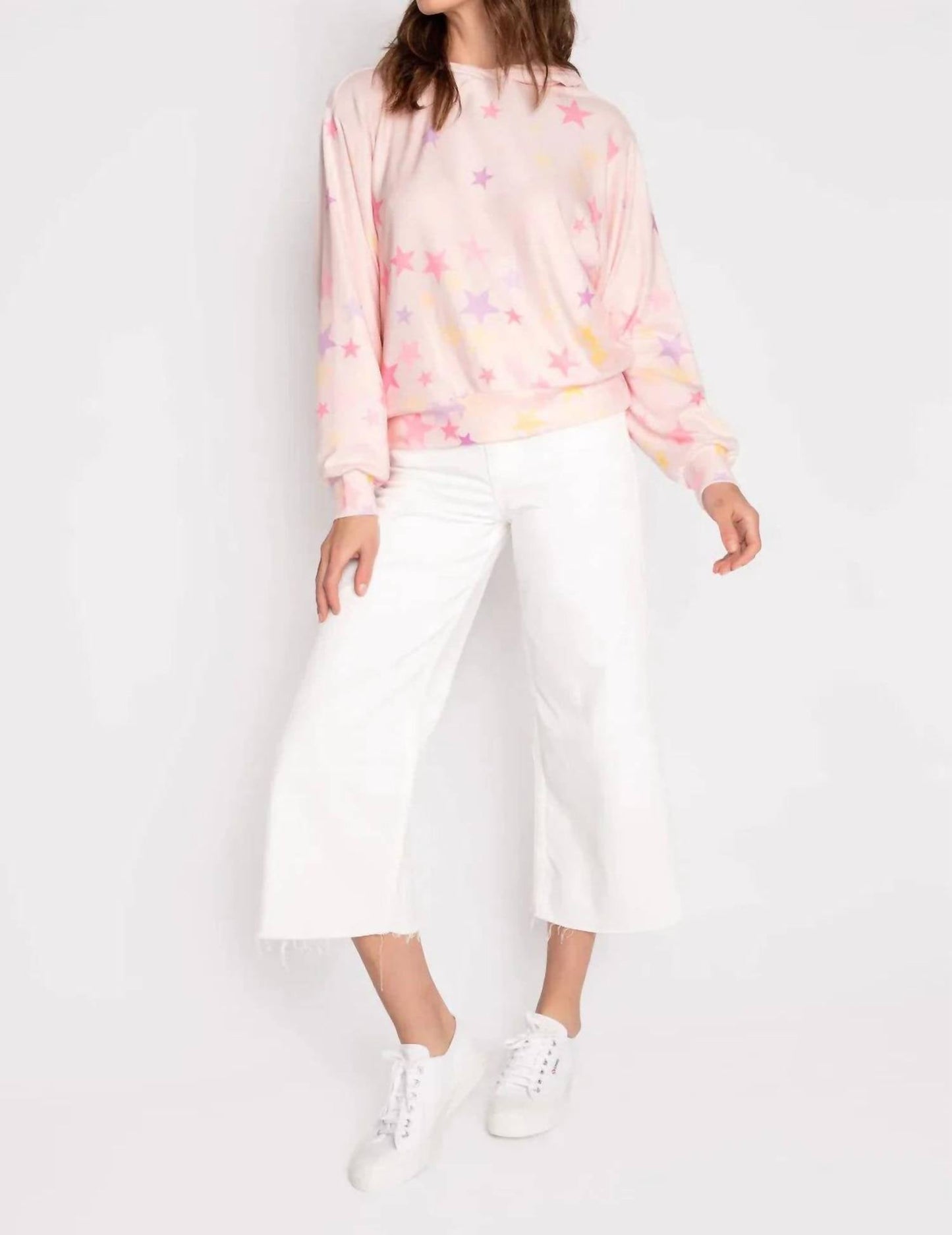 Pj Salvage - Peachy Party Star Hoodie