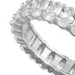 Sahira Jewelry Design - Women's Oval Eternity Band Ring