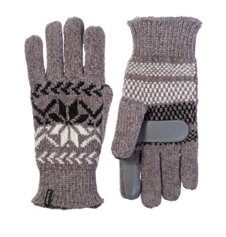 Isotoner - Women's Chenille Snowflakes Gloves