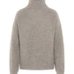 0039 Italy - Women's Lona Mock Neck Wool Blend Sweater