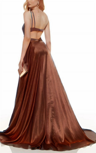 Alyce Paris - Charmeuse Aline Gown