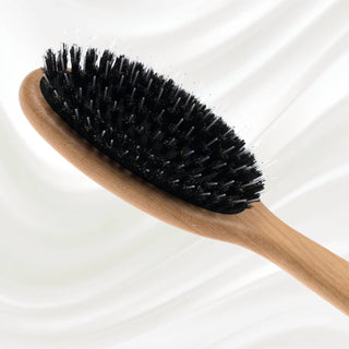 Koh-I-Noor Beauty Usa - Legno Alder Wood Pneumatic Hair Brush with Boar Bristles and Nylon Pins