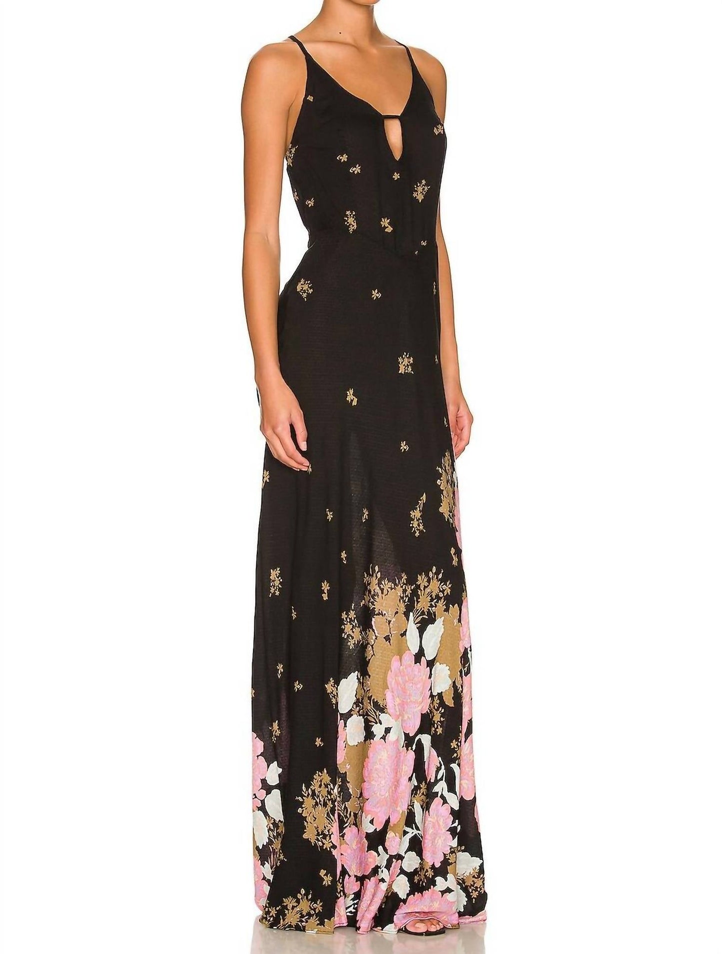 Free People - Get To You Printed Maxi Dress
