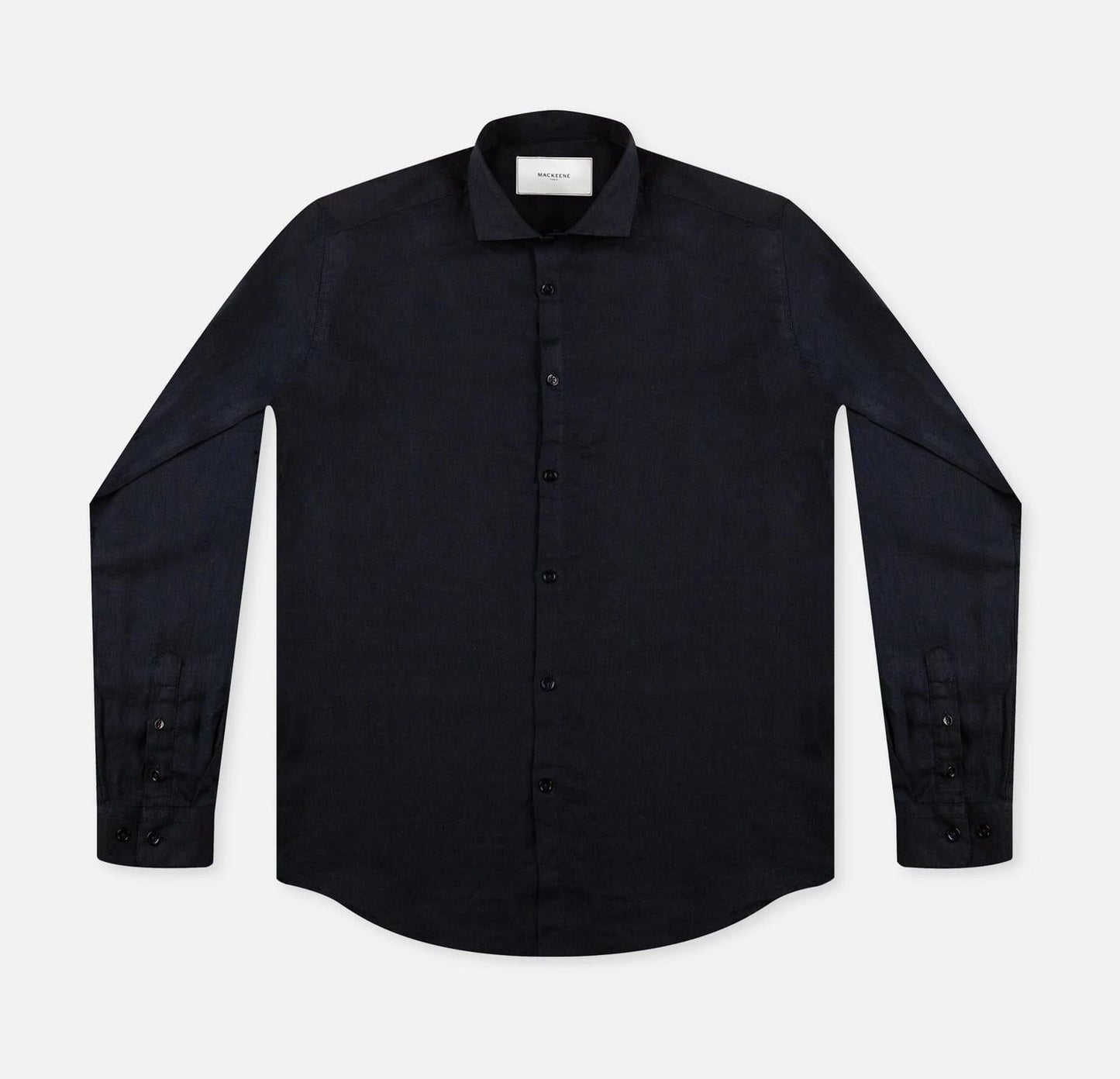 Mackeene - Men's Fabio Linen Button-up Shirt