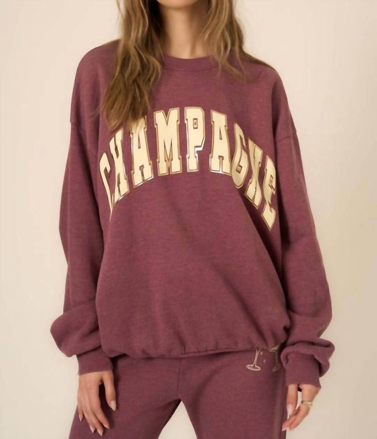 Project Social T - Champagne Long Sleeve Sweatshirt