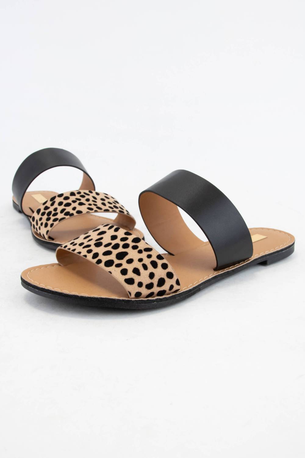 Ccocci - Women's Leopard Slide Sandal