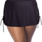 Always For Me - Plus Size Adjustable Sides Swim Skirt
