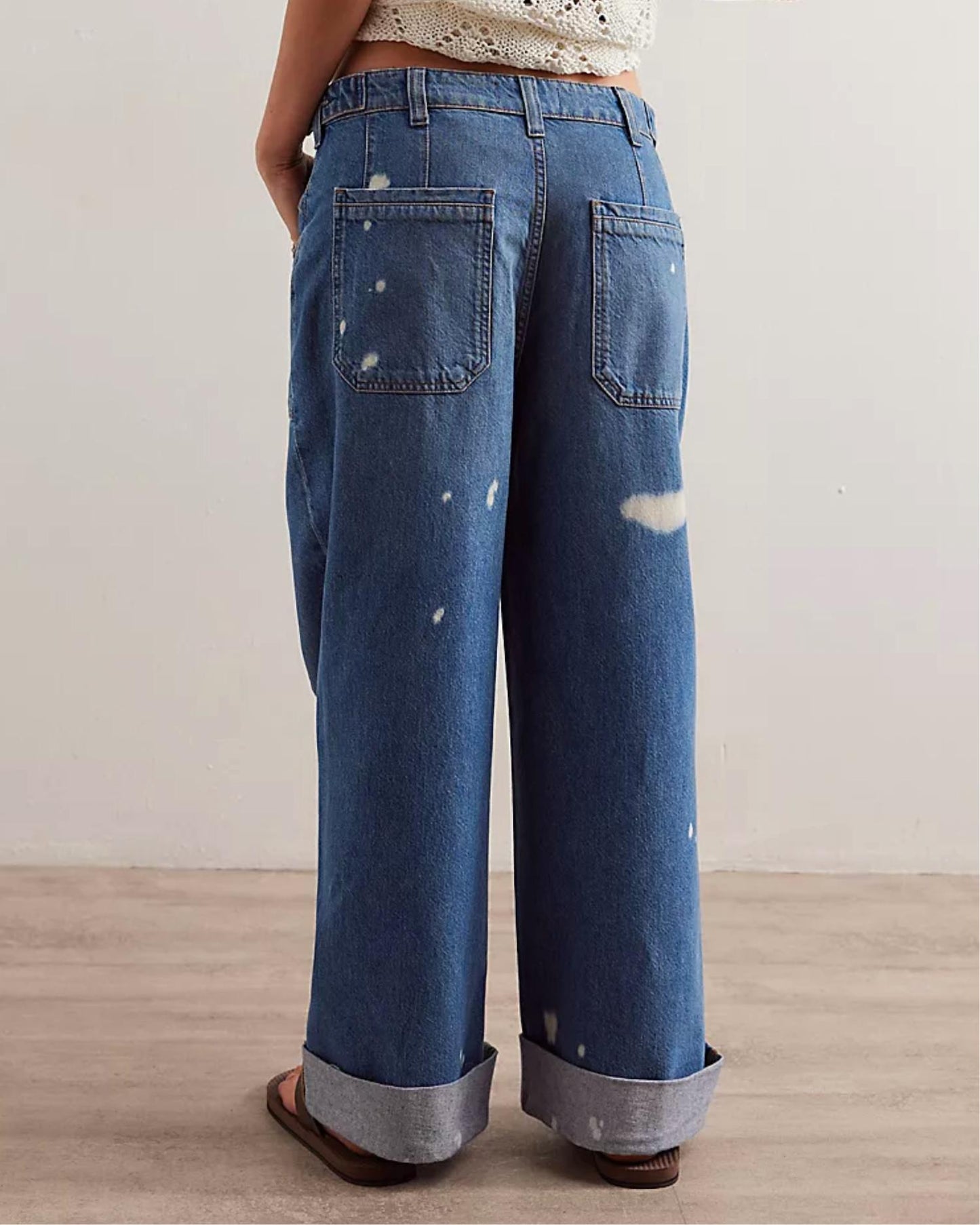 Free People - Palmer Cuffed Jeans