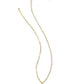 Kendra Scott - Daphne Gold Pave Framed Necklace