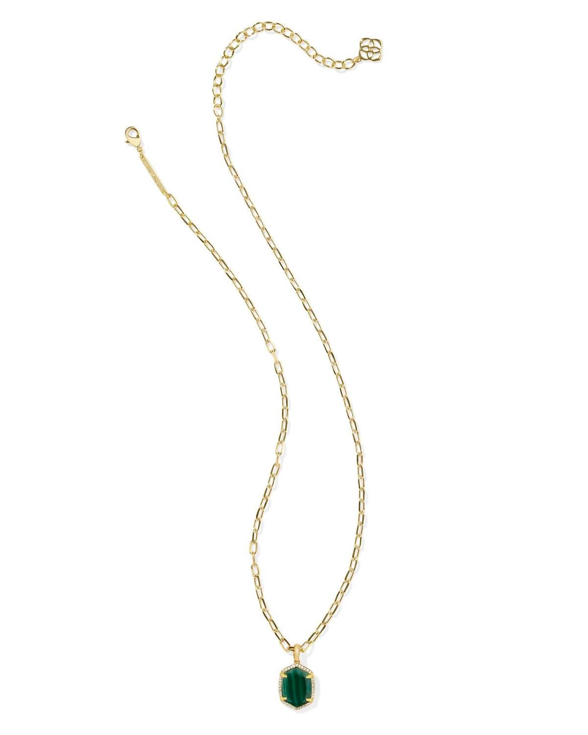 Kendra Scott - Daphne Gold Pave Framed Necklace