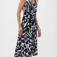 Joseph Ribkoff - Abstract Print High Low Dress